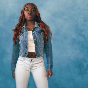 “CARE FREE” Denim Jacket